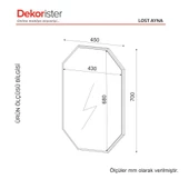 Dekorister Exclusive Lost Ayna Ceviz thumbnail 7