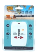 We Travel Seyahat Adaptörü 2xUSB 2.1A thumbnail 1