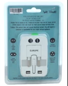 We Travel Seyahat Adaptörü 2xUSB 2.1A thumbnail 2