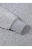 Erkek La Baskı Bisiklet Yaka Sweatshirt thumbnail 6