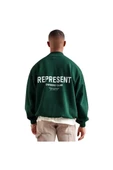 Erkek Represent Baskılı Oversize Bisiklet Yaka Sweatshirt thumbnail 2