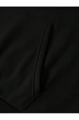 Erkek Monaco Baskılı Oversize Kapşonlu Sweatshirt thumbnail 9