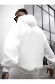 Erkek Linkin Park Baskılı Kapüşonlu Sweatshirt thumbnail 9