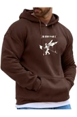 Erkek Linkin Park Baskılı Kapüşonlu Sweatshirt thumbnail 1