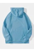 Tavşan Baskılı Oversize Kapüşonlu Sweatshirt thumbnail 3