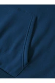 Erkek Monaco Baskılı Oversize Kapşonlu Sweatshirt thumbnail 7