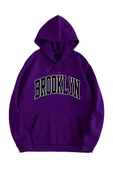Brooklyn Baskılı Kapüşonlu Sweatshirt thumbnail 4