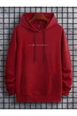 Unisex Dream Baskılı Oversize Kapüşonlu Sweatshirt thumbnail 12