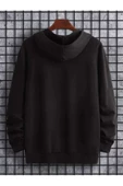 Unisex Dream Baskılı Oversize Kapüşonlu Sweatshirt thumbnail 8