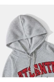 Unisex Atalanta Baskılı Oversize Kapşonlu Sweatshirt thumbnail 2