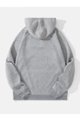 Unisex Atalanta Baskılı Oversize Kapşonlu Sweatshirt thumbnail 3