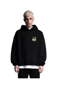 Unisex Los Angeles Oversize Kapüşonlu Sweatshirt thumbnail 1