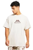 Erkek Bej Monte Carlo Baskılı Oversize Tshirt thumbnail 1