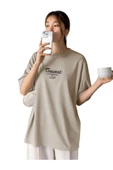 Kadın Thousand Baskılı Oversize T-shirt thumbnail 1