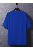 Erkek Slowly Baskılı Oversize T-shirt thumbnail 7