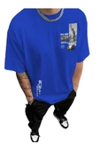 Erkek Slowly Baskılı Oversize T-shirt thumbnail 2