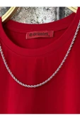 Erkek LA Baskılı Oversize Tshirt thumbnail 9