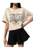 Unisex Raw Baskılı Oversize T-shirt thumbnail 1
