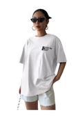 Unisex Effect Baskılı Oversize T-shirt thumbnail 1
