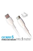 Alcatel 5 Şarj Kablosu 1 Metre Type-C thumbnail 1