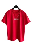 Unisex Brooklyn Baskılı Oversize Tshirt thumbnail 1