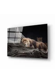 AlpiLeo Aslan Alp Özel Cam Tablo thumbnail 1