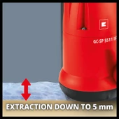 Einhell GC SP 5511 IF Temiz Su Dalgıç Pompa thumbnail 3