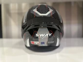 KASK SWAY SW 850 BLACK/WHITE FULL FACE thumbnail 4