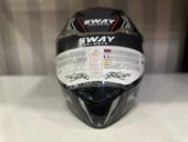 KASK SWAY SW 850 BLACK/WHITE FULL FACE thumbnail 2