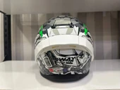 KASK SWAY SW 850 WHITE/GREEN FULL FACE thumbnail 5