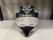 KASK SWAY SW 850 WHITE/GREEN FULL FACE thumbnail 2