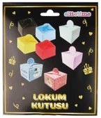 LOKUMLUK KARTON KUTU GÖKKUŞAĞI 25 ADET thumbnail 4