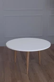 Remaks Efser Paris Orta Sehpa Orta Masa - Beyaz thumbnail 3