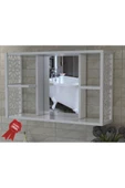 Remaks Aynalı Banyo Dolabı Beyaz thumbnail 2