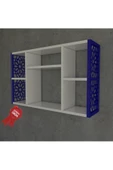 Remaks Terek Dekoratif Duvar Rafı Mavi thumbnail 3
