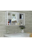 Remaks Aynalı Banyo Dolabı Beyaz thumbnail 1