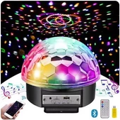 Disco Topu Usb Led Işıklı Bluetooth Hoparlör thumbnail 3