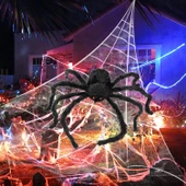 Halloween Örümcek Figür 30 cm Siyah thumbnail 3