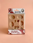 Smarta Silicone Mould - Cameos thumbnail 1