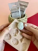 Smarta Silicone Mould - Cameos thumbnail 2