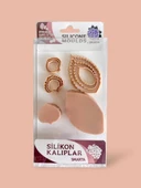 Smarta Silikon Kalıp -  Çiçekler - Ortanca thumbnail 1