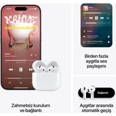 Apple Airpods 4. Nesil (MXP63TU/A) thumbnail 7