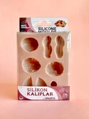 Smarta Silikon Kalıp -  Kuruyemişler thumbnail 1
