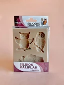 Smarta Silikon Kalıp - Baykuş thumbnail 1