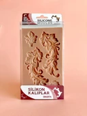 Smarta Silikon Kalıp - Mobilya Süsleme - Yaprak Dekor thumbnail 1