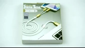 Remax Sametime (Beyaz) Apple İphone lightning ve Samsung Micro usb kablo thumbnail 2