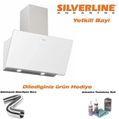 Silverline 3457 Soho Beyaz 60Cm Davlumbaz thumbnail 1