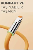 Torima 3in1 Type C- Lightning- Micro Usb Silikon 3.0A 1.5M Şarj ve Data Kablosu thumbnail 3