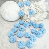 Pamuka Mini Ponpon Blue thumbnail 1