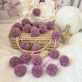 Pamuka Mini Ponpon Opera Mauve thumbnail 1